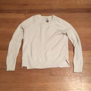 Old Navy White Sweater